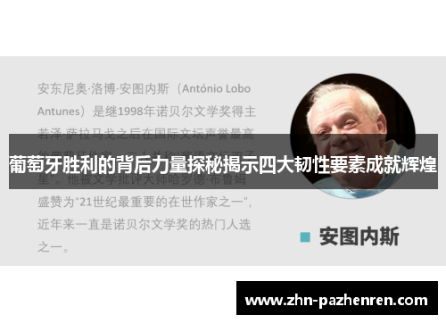 葡萄牙胜利的背后力量探秘揭示四大韧性要素成就辉煌